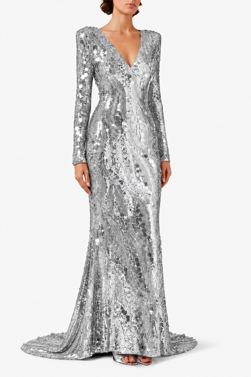 STELLA SEQUIN GOWN