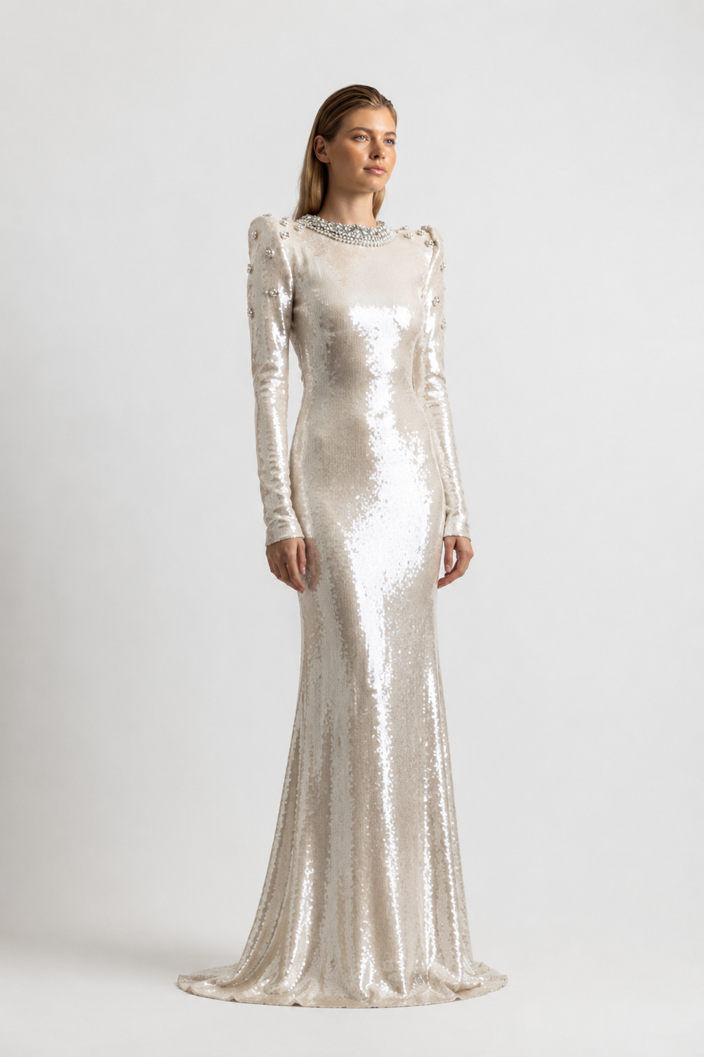 VALENTINA SEQUIN GOWN