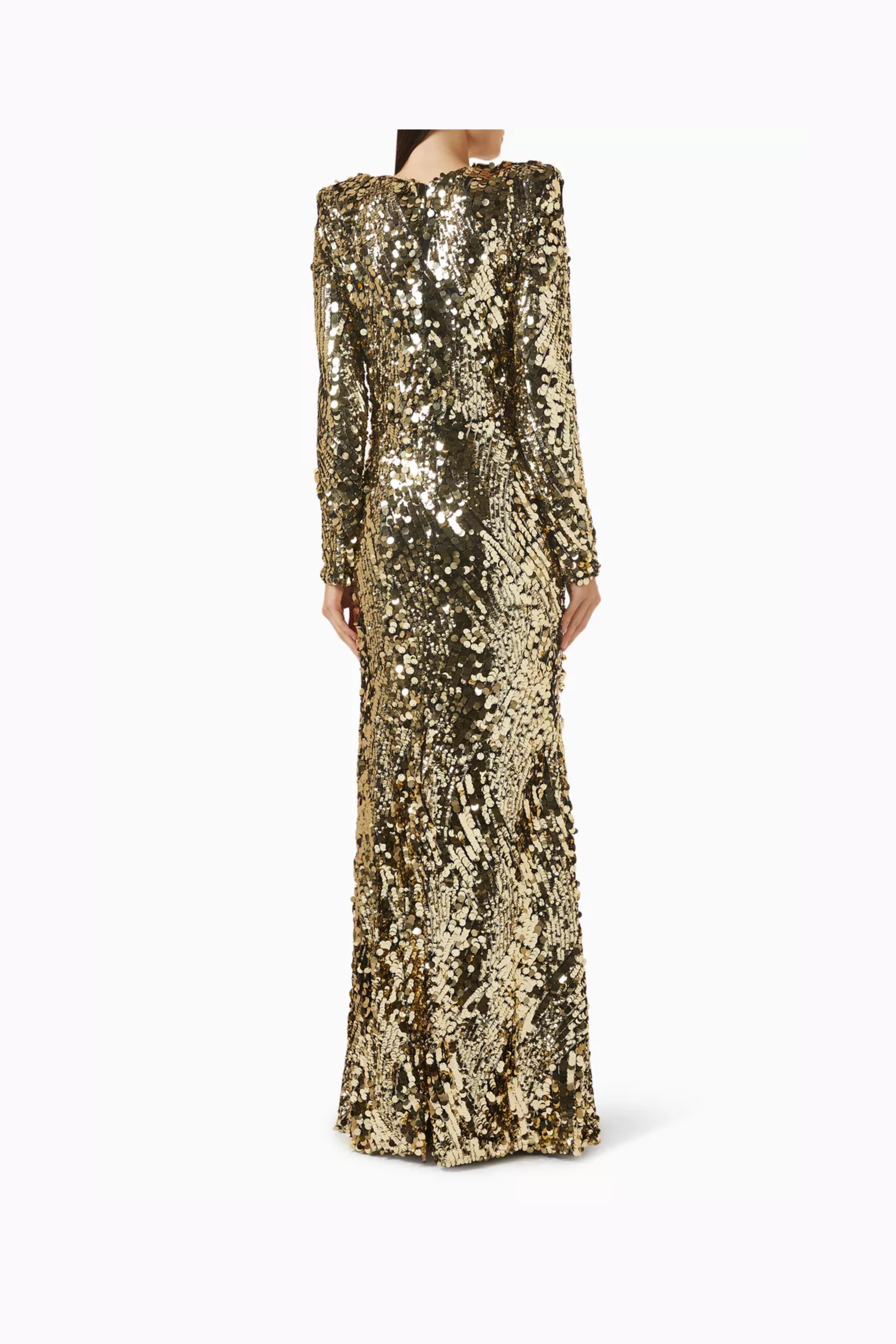 ORO SEQUIN GOWN