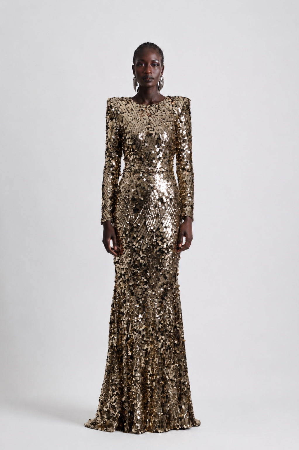 ORO SEQUIN GOWN