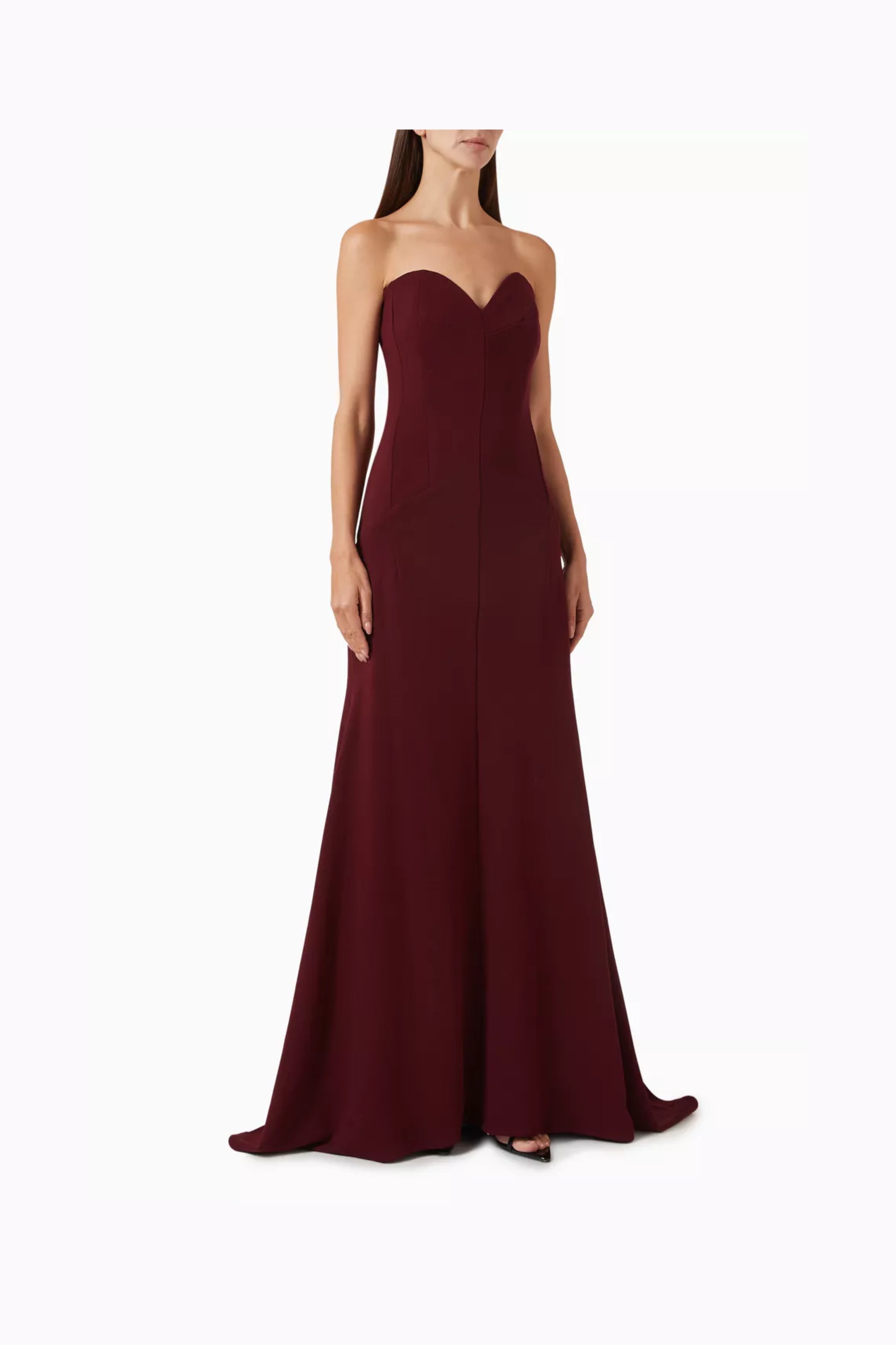 VALENTINA  CREPE GOWN