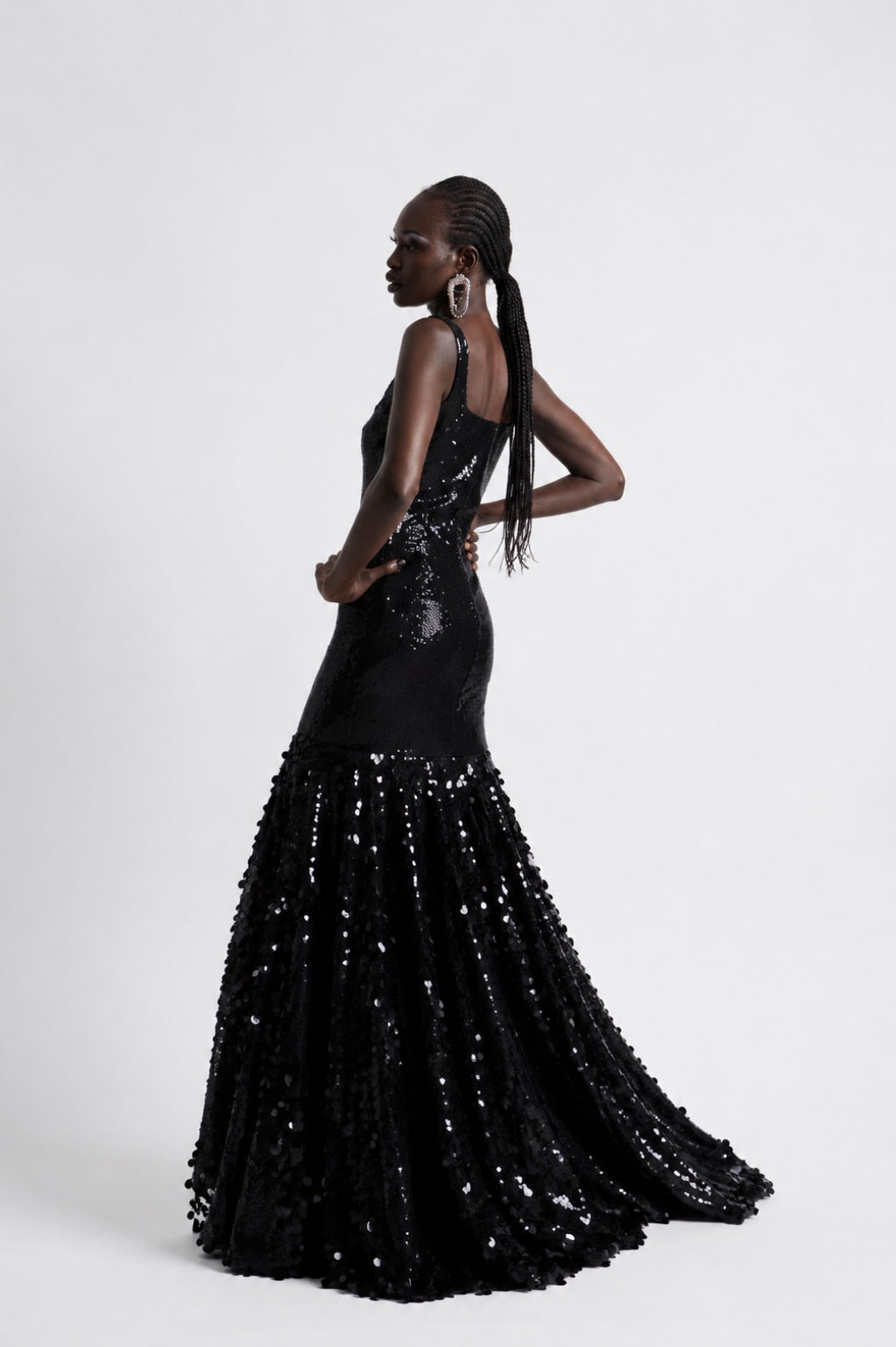 HALO SEQUIN GOWN