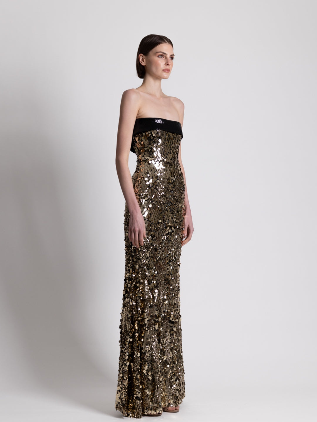 ORO STRAPLESS GOWN