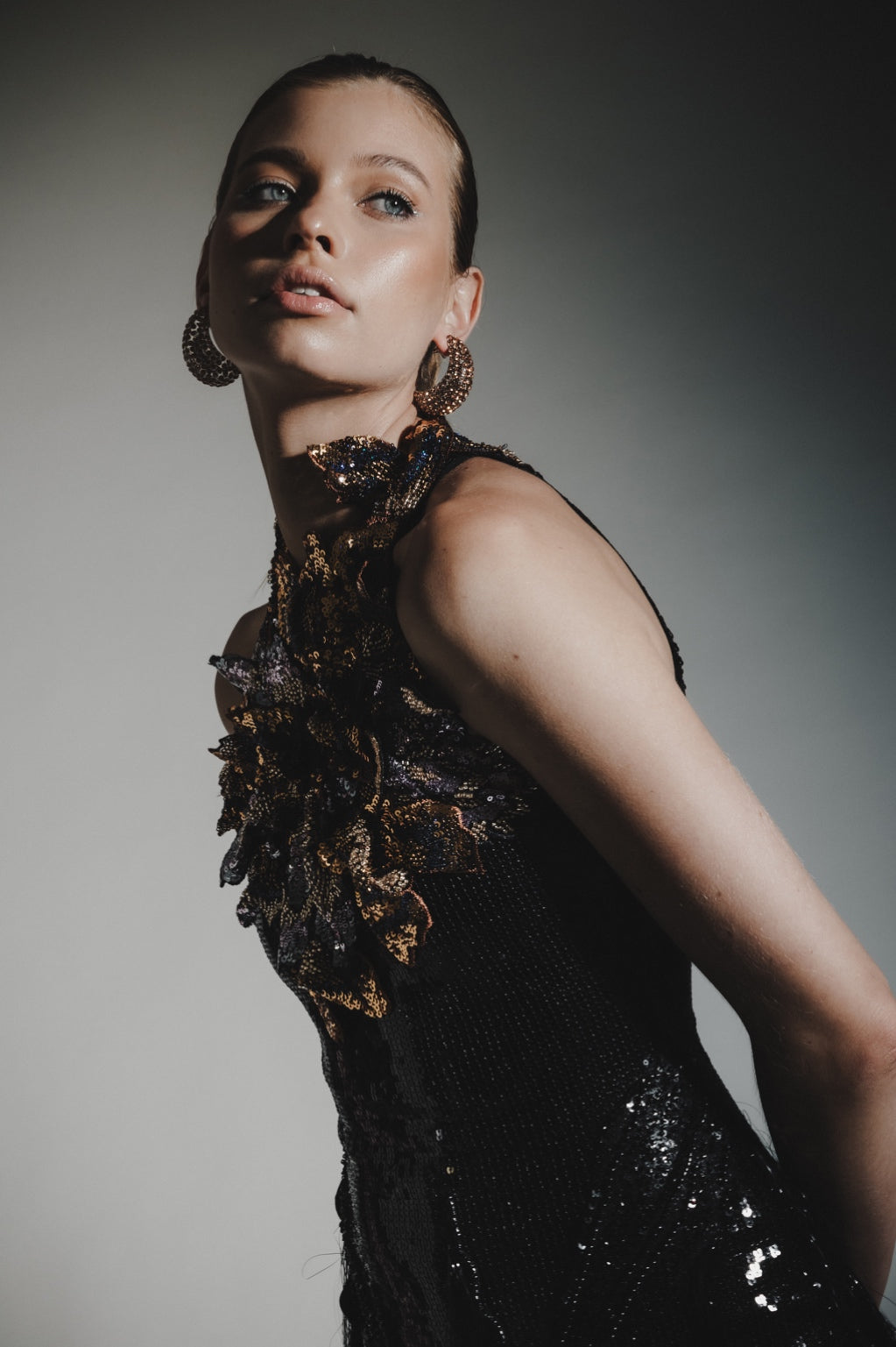 FLEUR NOIRE GOWN