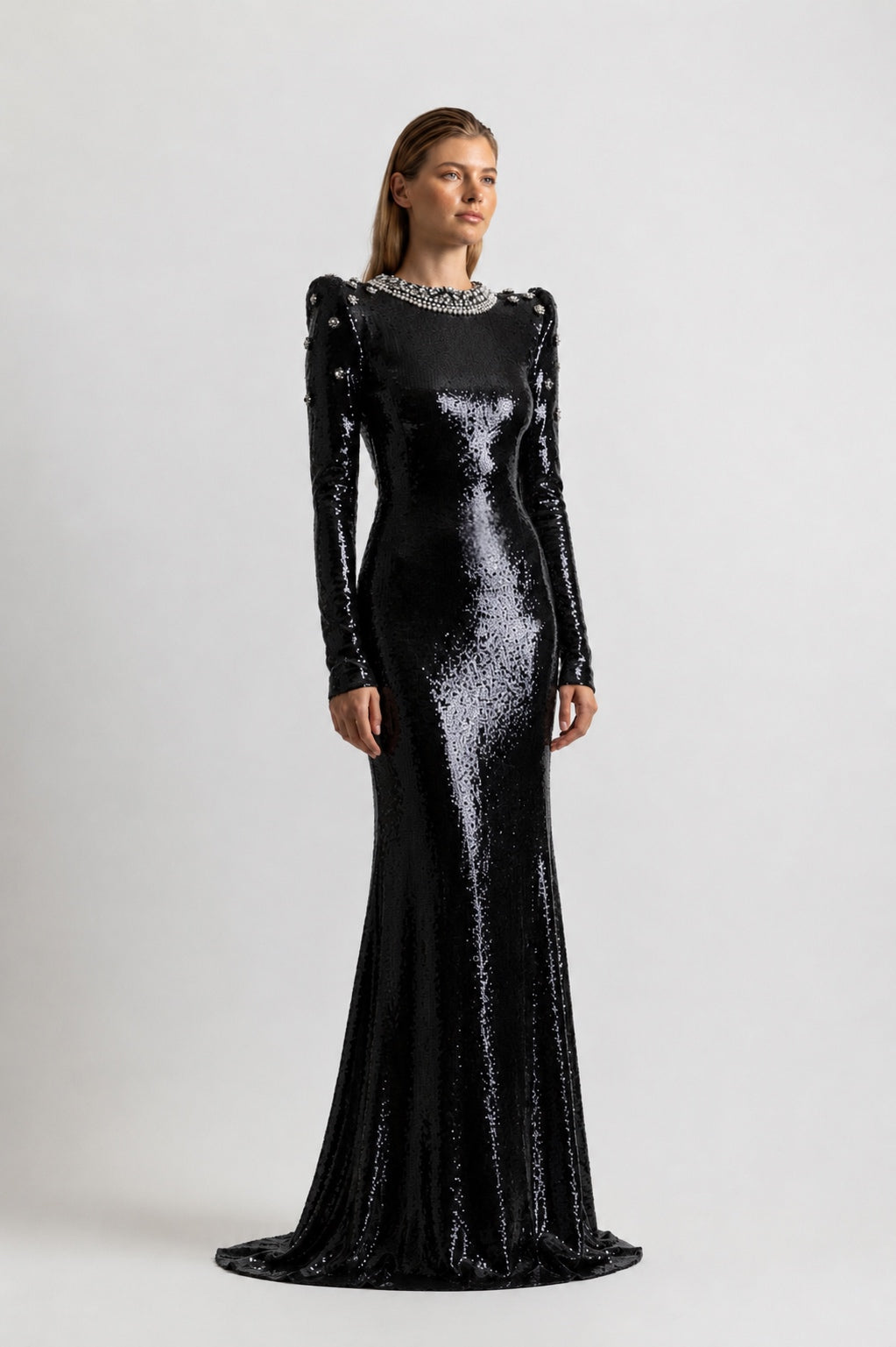 VALENTINA SEQUIN GOWN