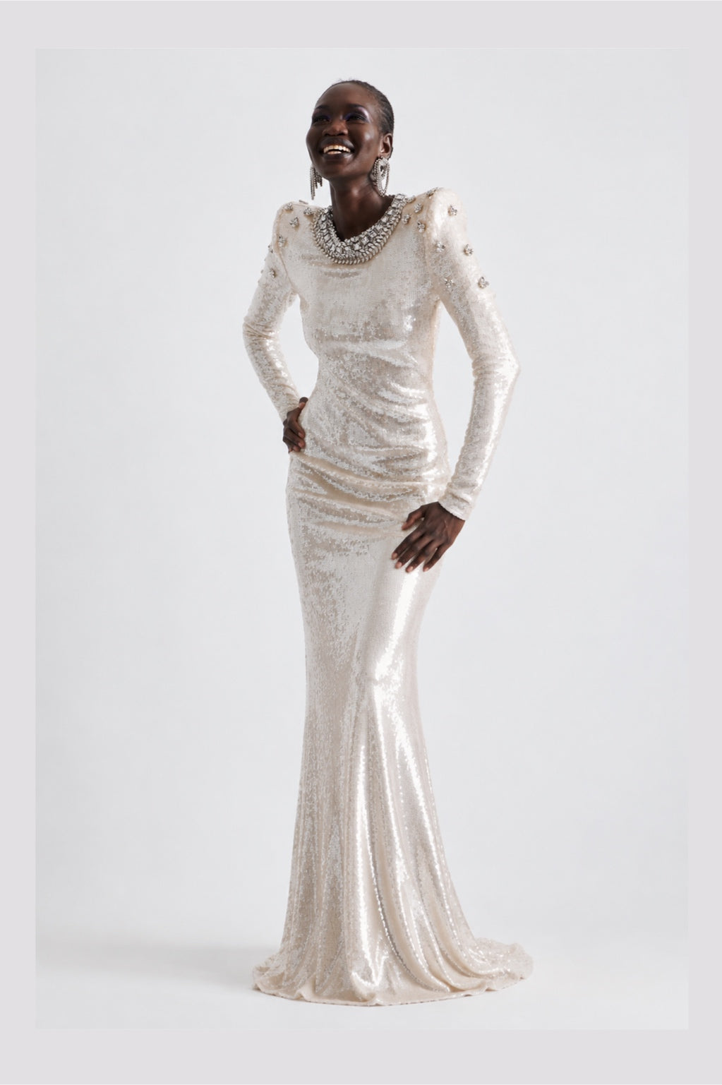 VALENTINA SEQUIN GOWN