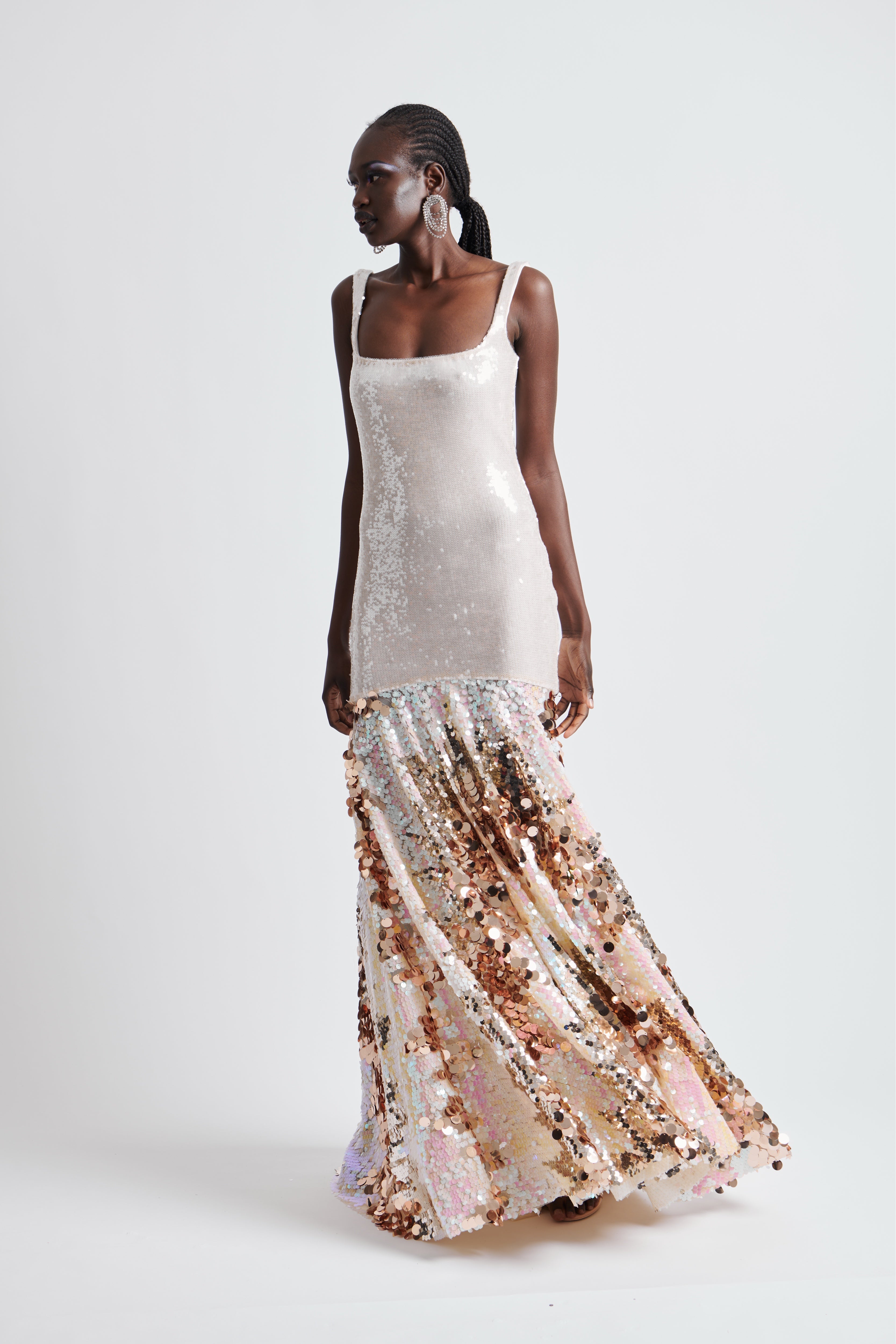 HALO SEQUIN GOWN