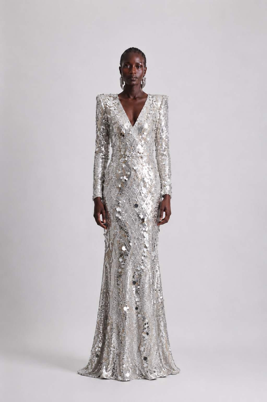 STELLA SEQUIN GOWN