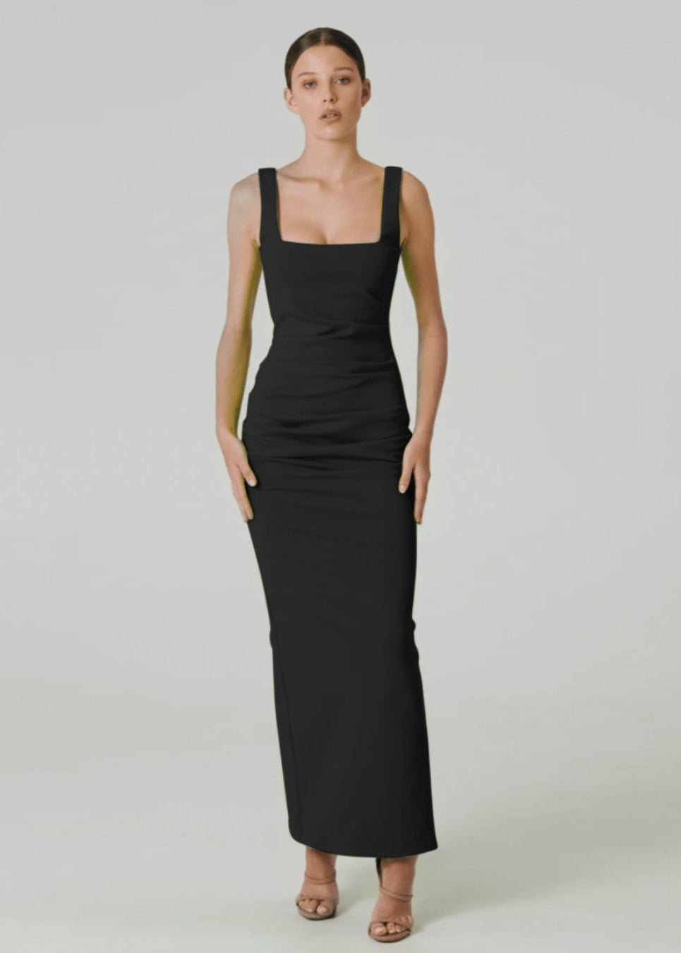 Square Neck Maxi Dress