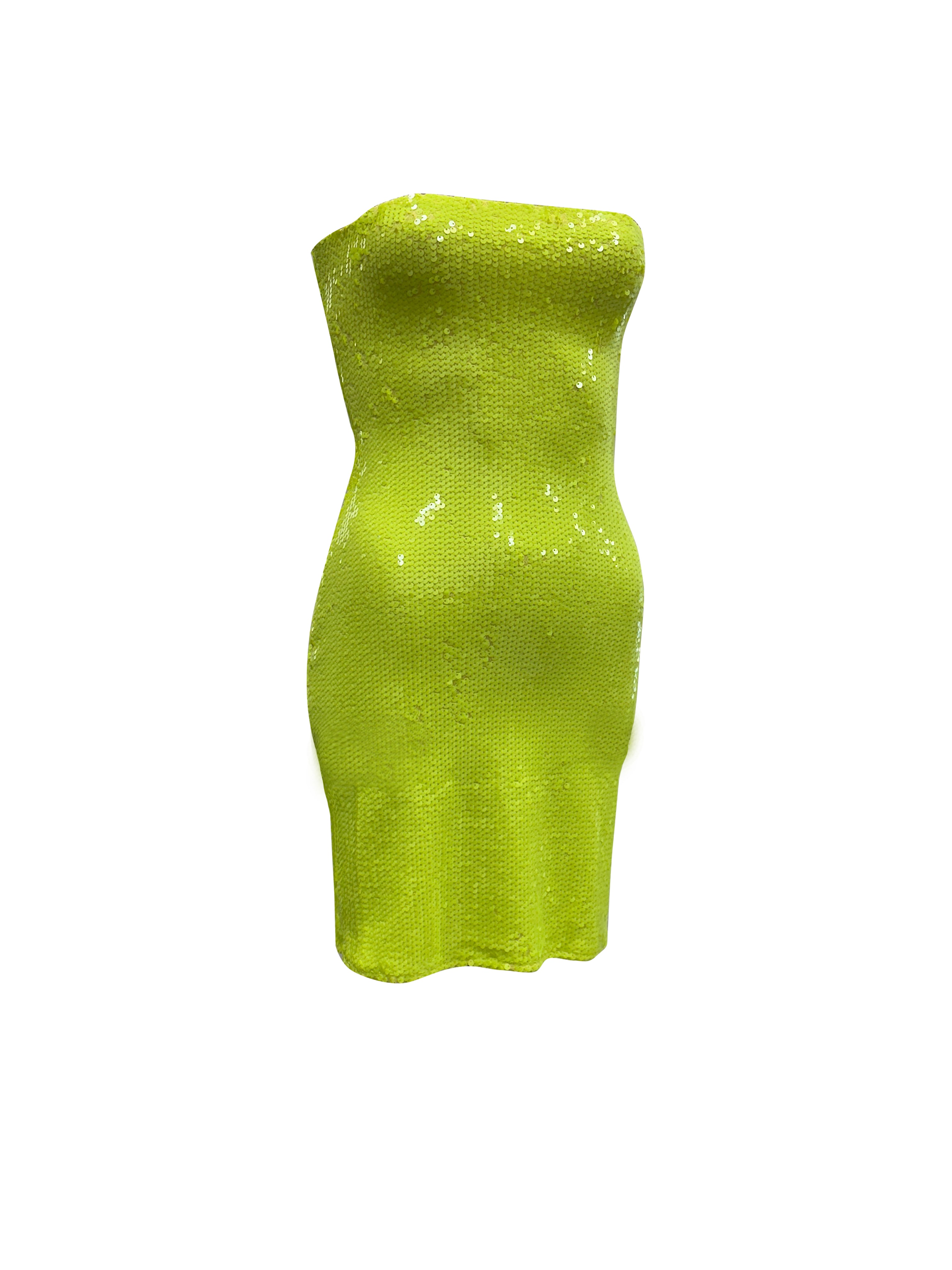 Corset Back Sequin Mini