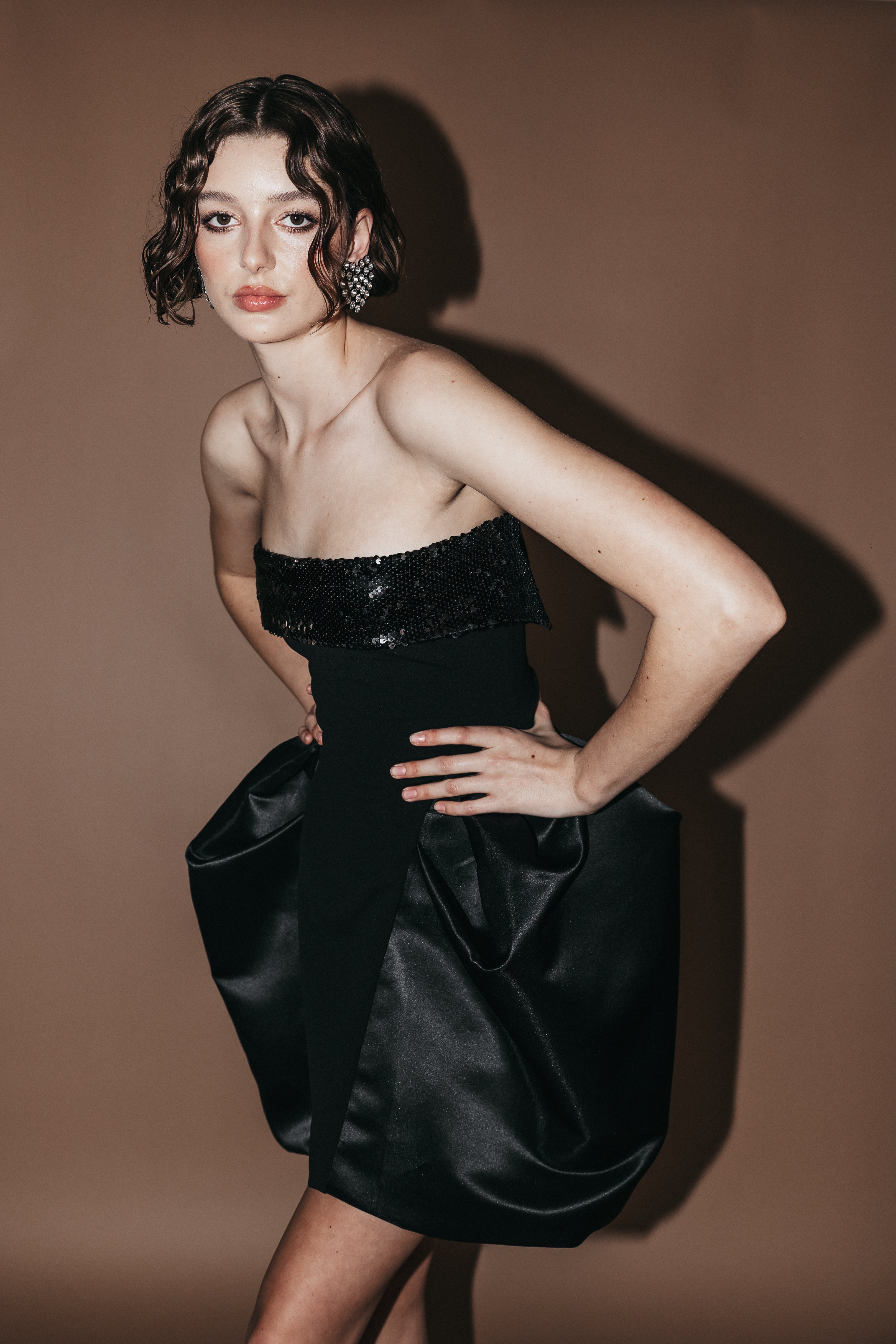 STRAPLESS DOME MINI BLACK