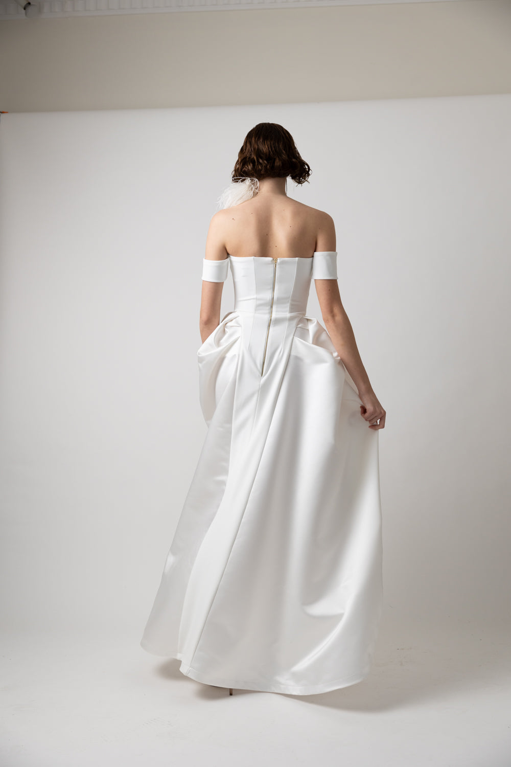 STRAPLESS DOME DRESS