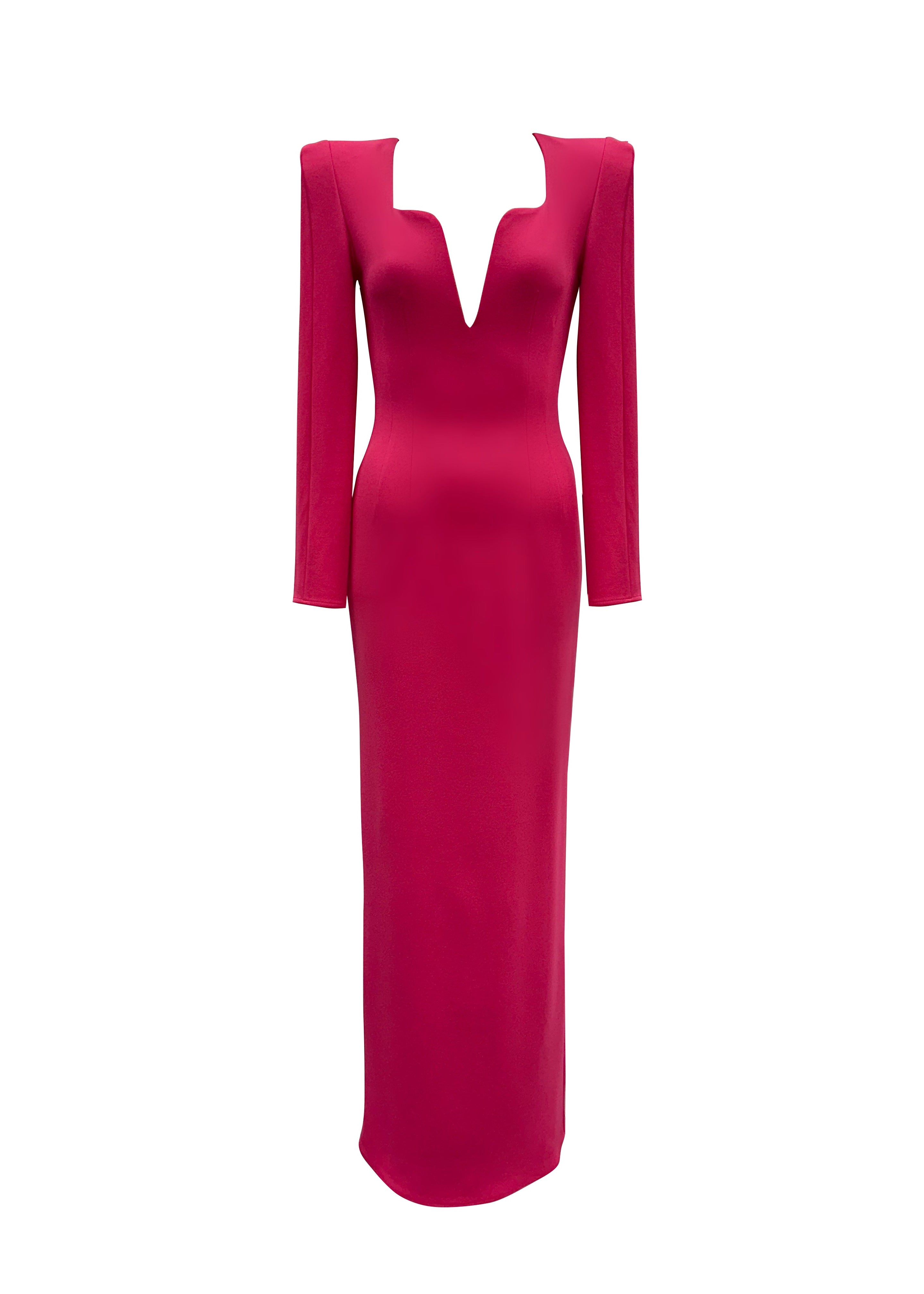 V Bar Shoulders  Dress