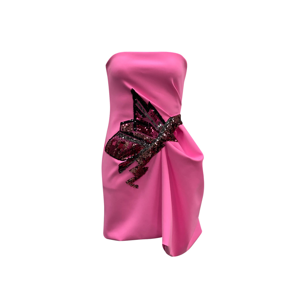 Capri Strapless Mini Dress I Meraki Official
