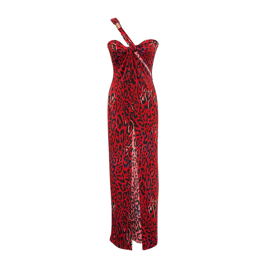 Blake red Leopard dress 
